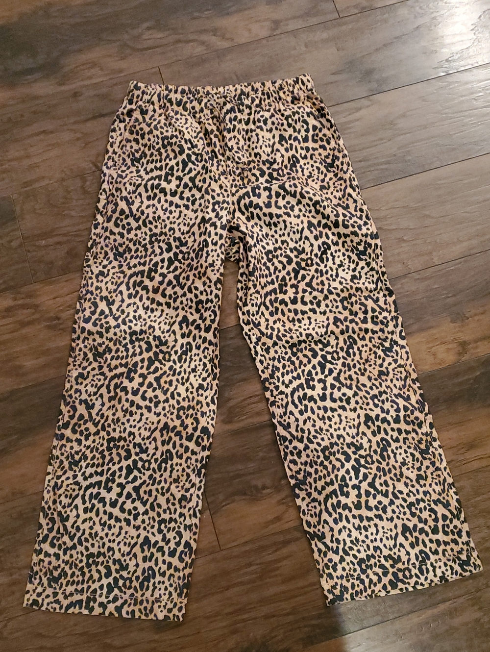 GAP Womens Leopard Print Pull On Pants - Tan and Black NWOT